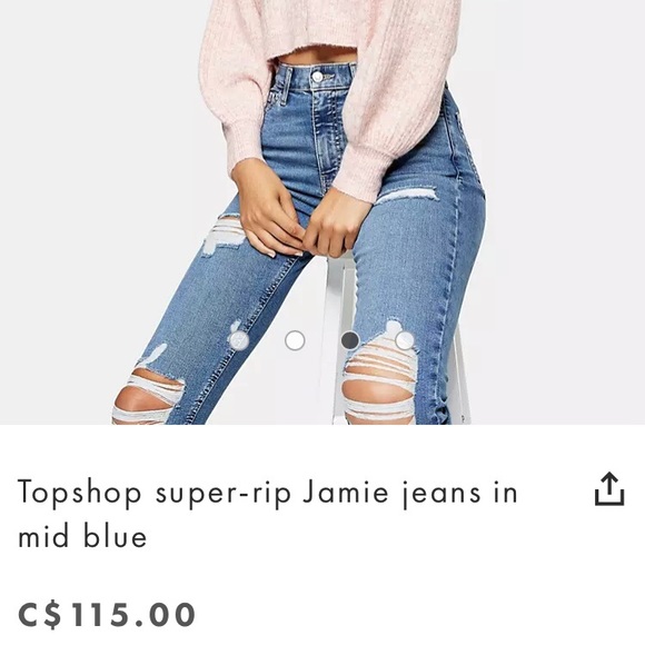 Topshop Jamie Jeans - Picture 3 of 12
